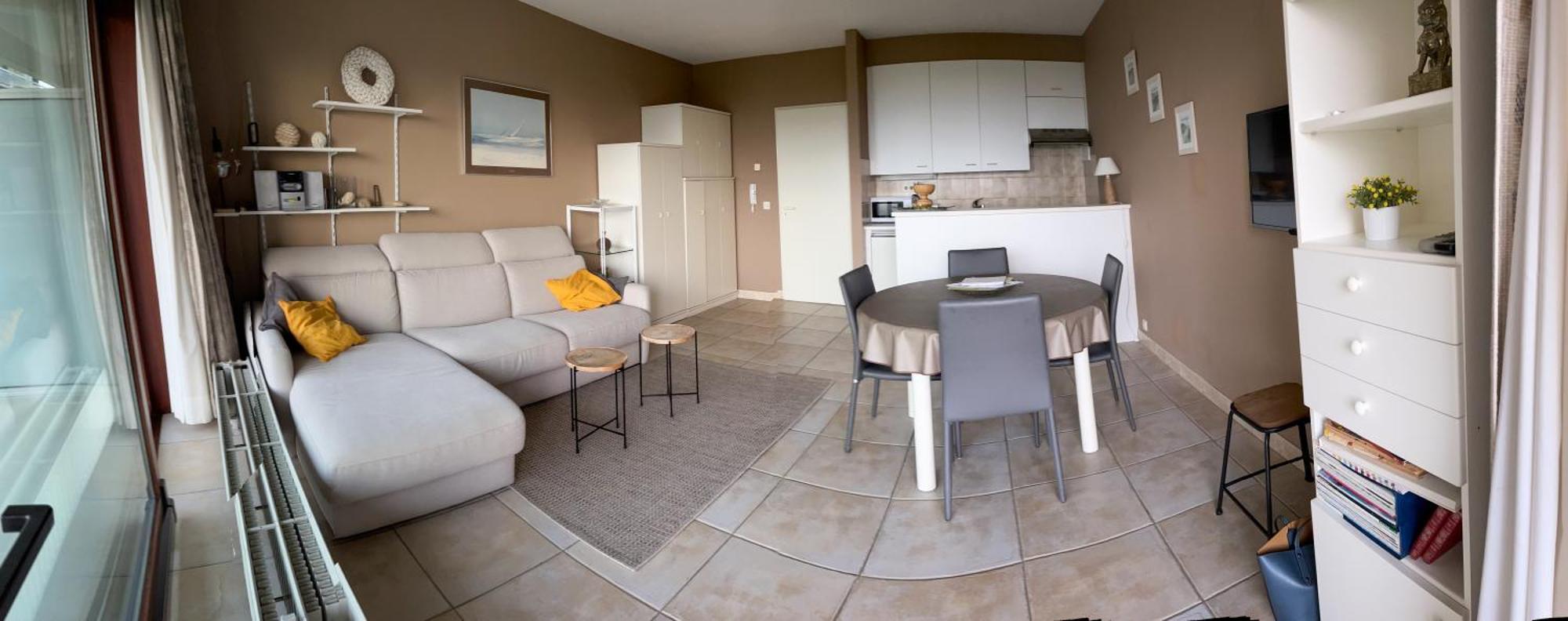 Superbe Studio Avec Une Magnifique Vue Sur La Mer. De Panne Kültér fotó
